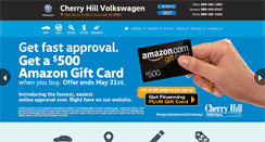 Desktop Screenshot of cherryhillvw.com