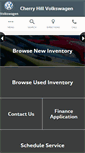 Mobile Screenshot of cherryhillvw.com